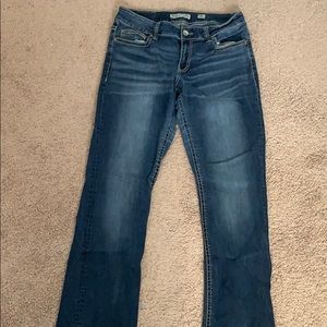 Boot cut denim jeans